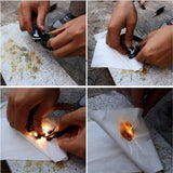 Buy One Free One Paracord Flint Fire Starter Bracelet 4 In 1