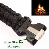 Buy One Free One Paracord Flint Fire Starter Bracelet 4 In 1