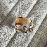 18K Silver Plated Christian Ring