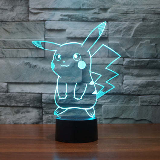 2016 Pokemon Go Pikachu LED Lamp