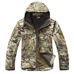 CAMOUFLAGE MEN SPECIAL OUTDOOR WATERPROOF JACKET