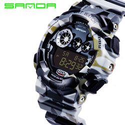 Camouflage Mens LED-Digital Watches