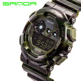 Camouflage Mens LED-Digital Watches